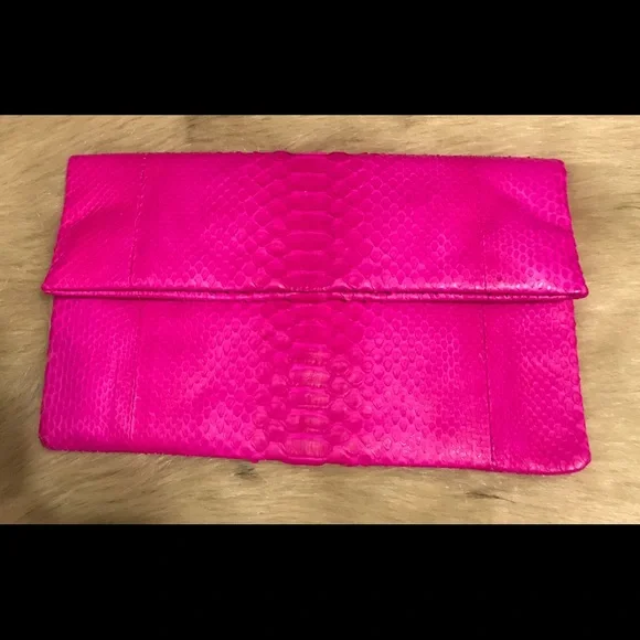 Parker & Hyde Clutch.....Hot Pink - Picture 4 of 6